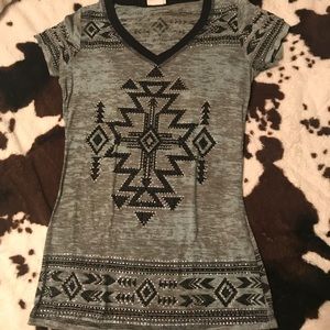 Cute rhinestone shirt